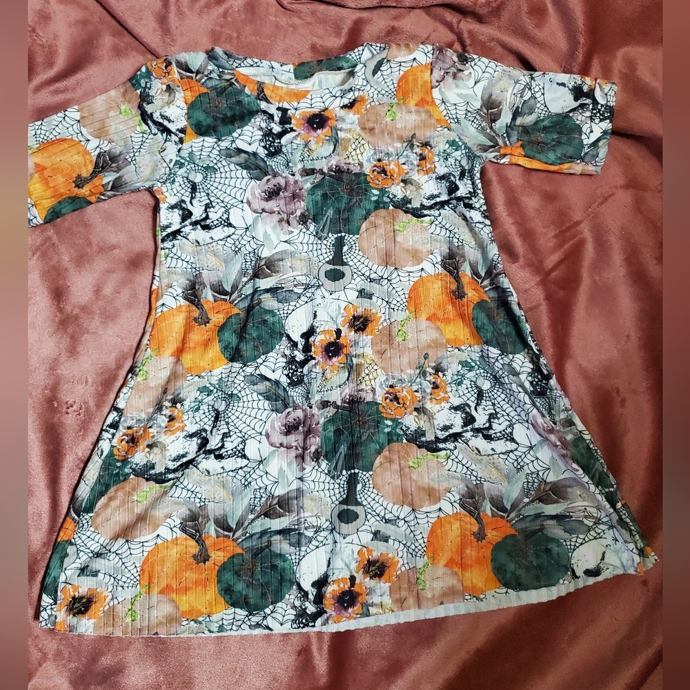 Handmade Fall/Halloween Themed Dress